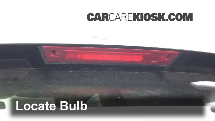 2007 Lincoln MKX 3.5L V6 Éclairage Feu de freinage central (remplacer l'ampoule)